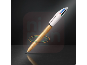 Caneta Esferográfica Retrátil 4 Cores Firework - BIC 