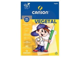 Papel Vegetal A3 60g 50 Folhas - Canson