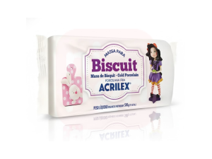 Massa Biscuit 90 g – Branco Acrilex